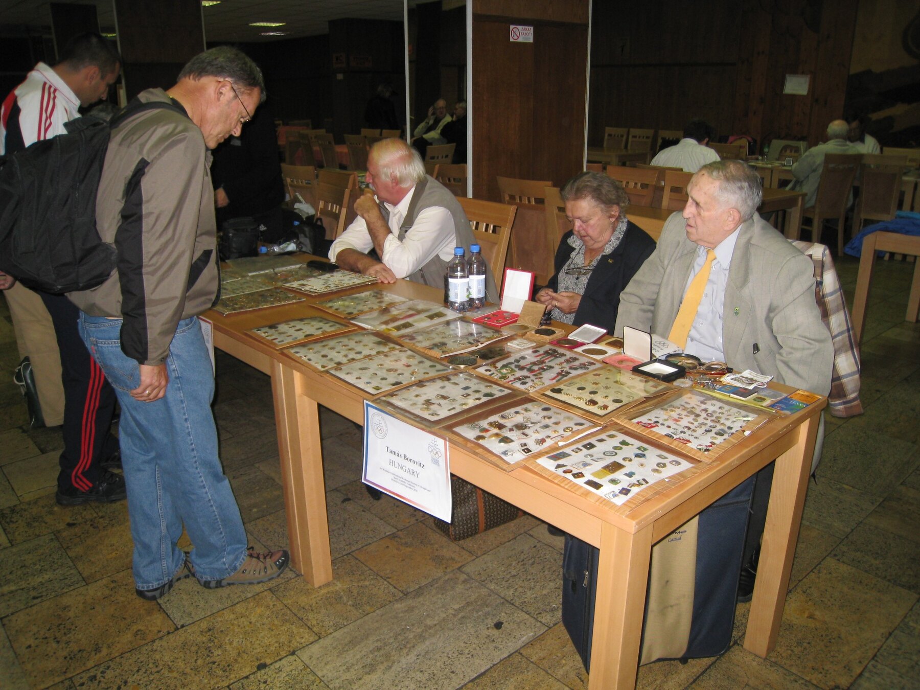 Collectors’ exchange meeting at the House of Sport – photograph 1