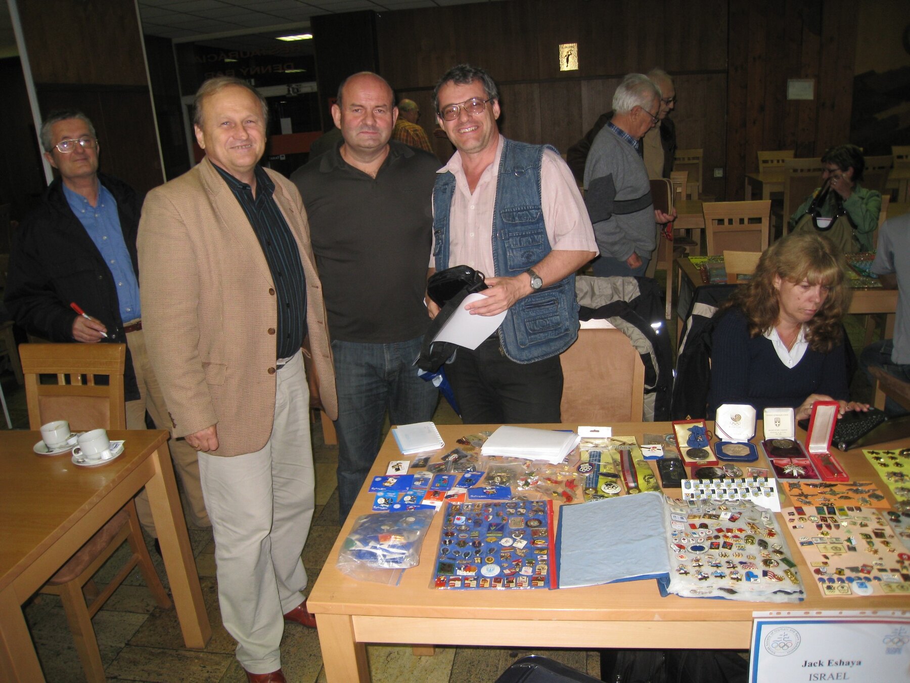 Participants at the exchange meeting at the House of Sport