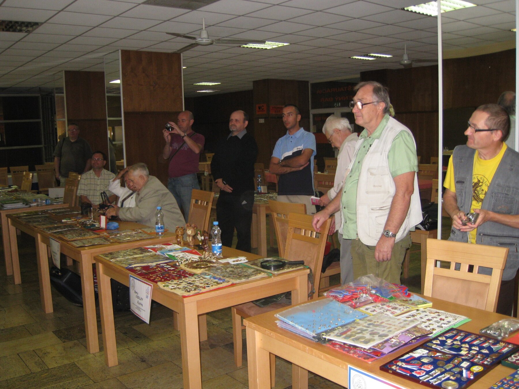 Participants at the exchange meeting at the House of Sport