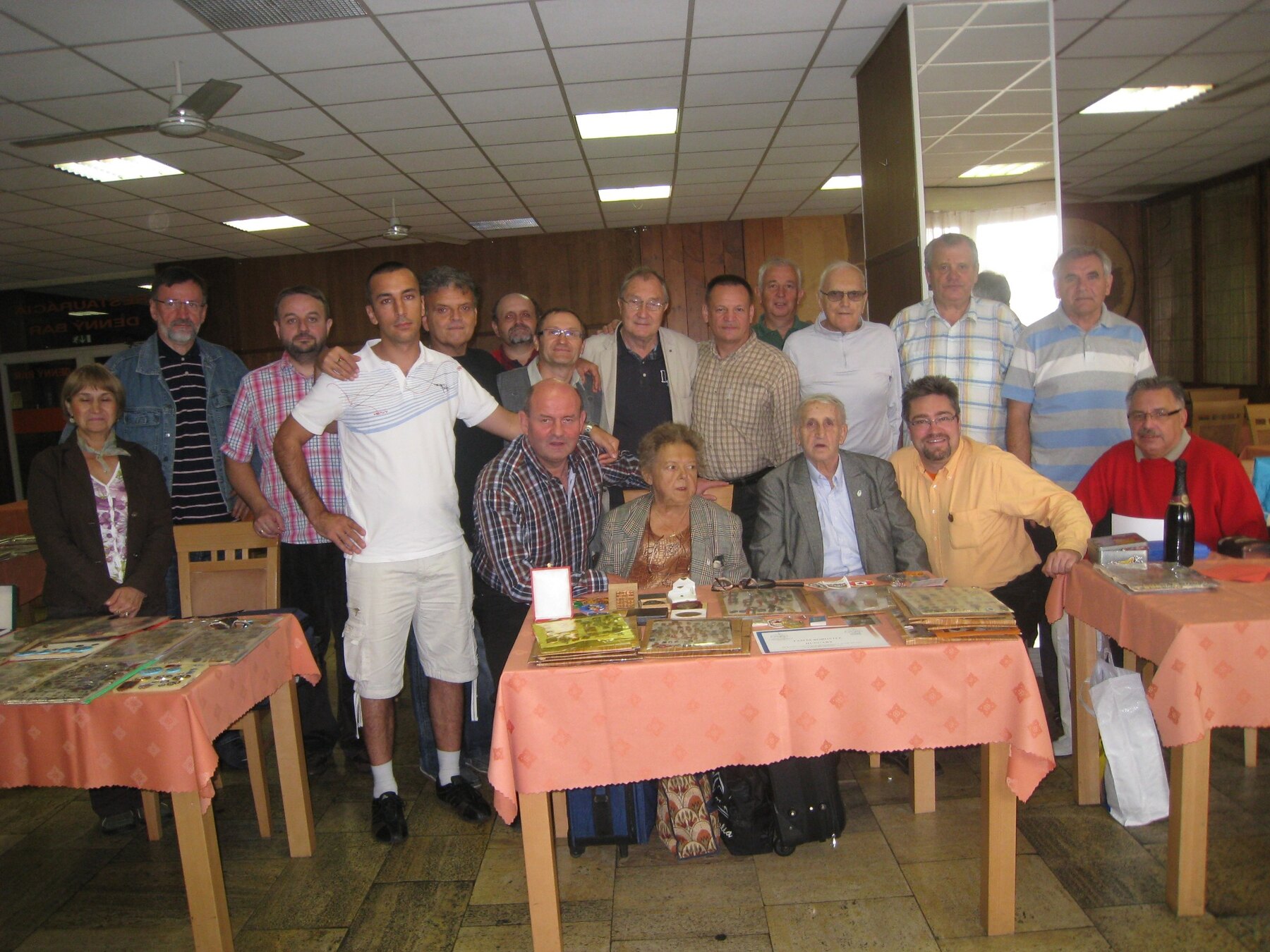 Participants at the exchange meeting at the House of Sport