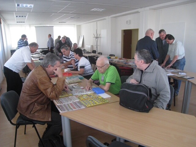 Collectors’ exchange meeting at the House of Sport