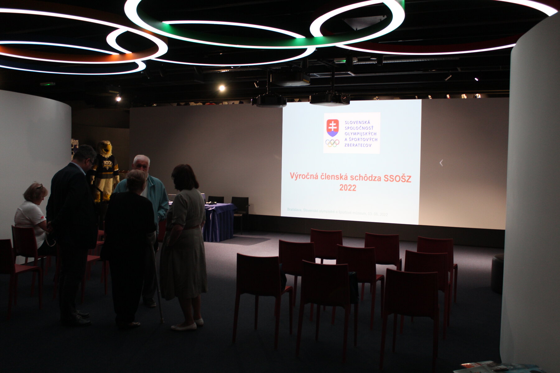 SSOŠZ annual membership meeting at the Slovak Olympic and Sports Museum – photograph 2