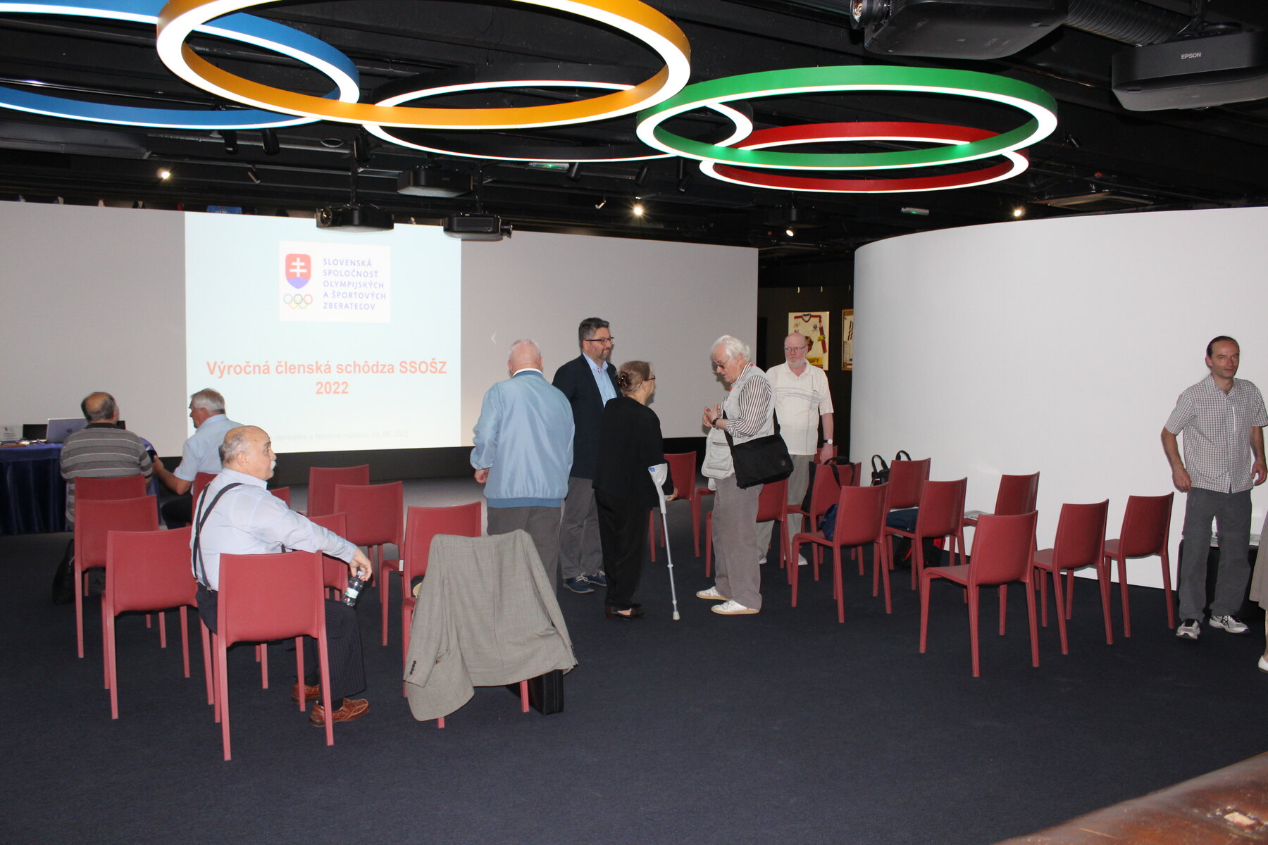 SSOŠZ annual membership meeting at the Slovak Olympic and Sports Museum – photograph 6