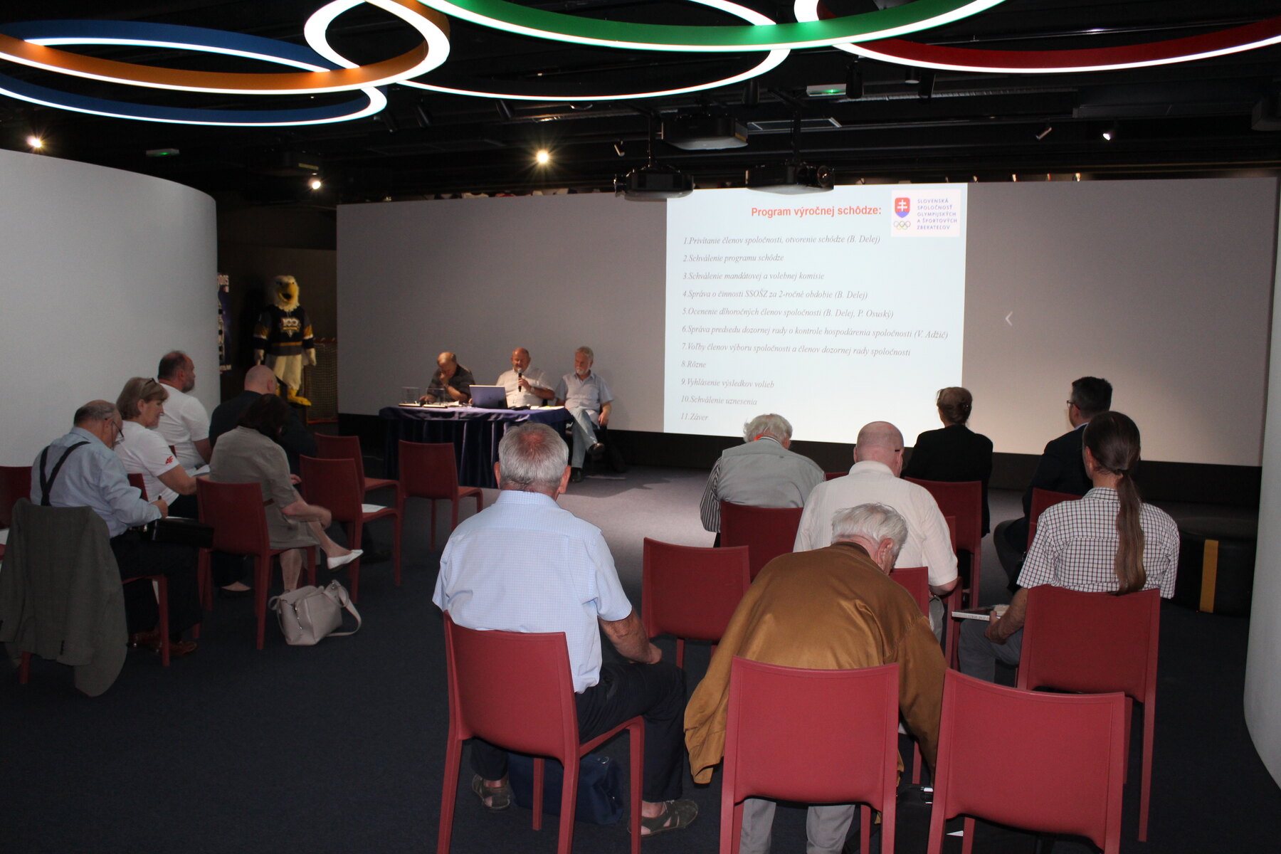SSOŠZ annual membership meeting at the Slovak Olympic and Sports Museum – photograph 11