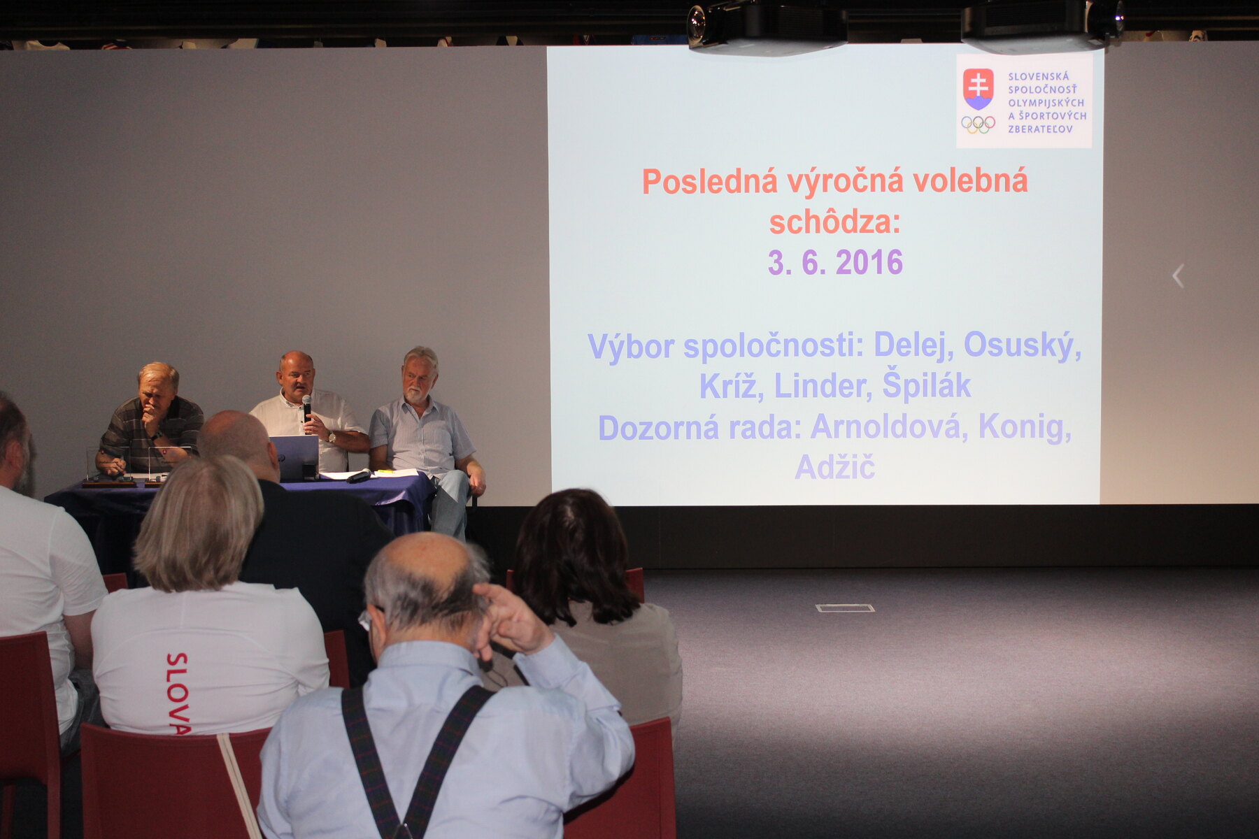 SSOŠZ annual membership meeting at the Slovak Olympic and Sports Museum – photograph 12