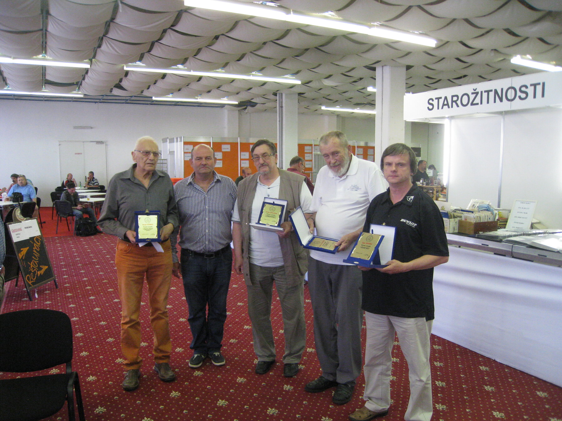 SSOŠZ members honoured at the annual membership meeting at Incheba