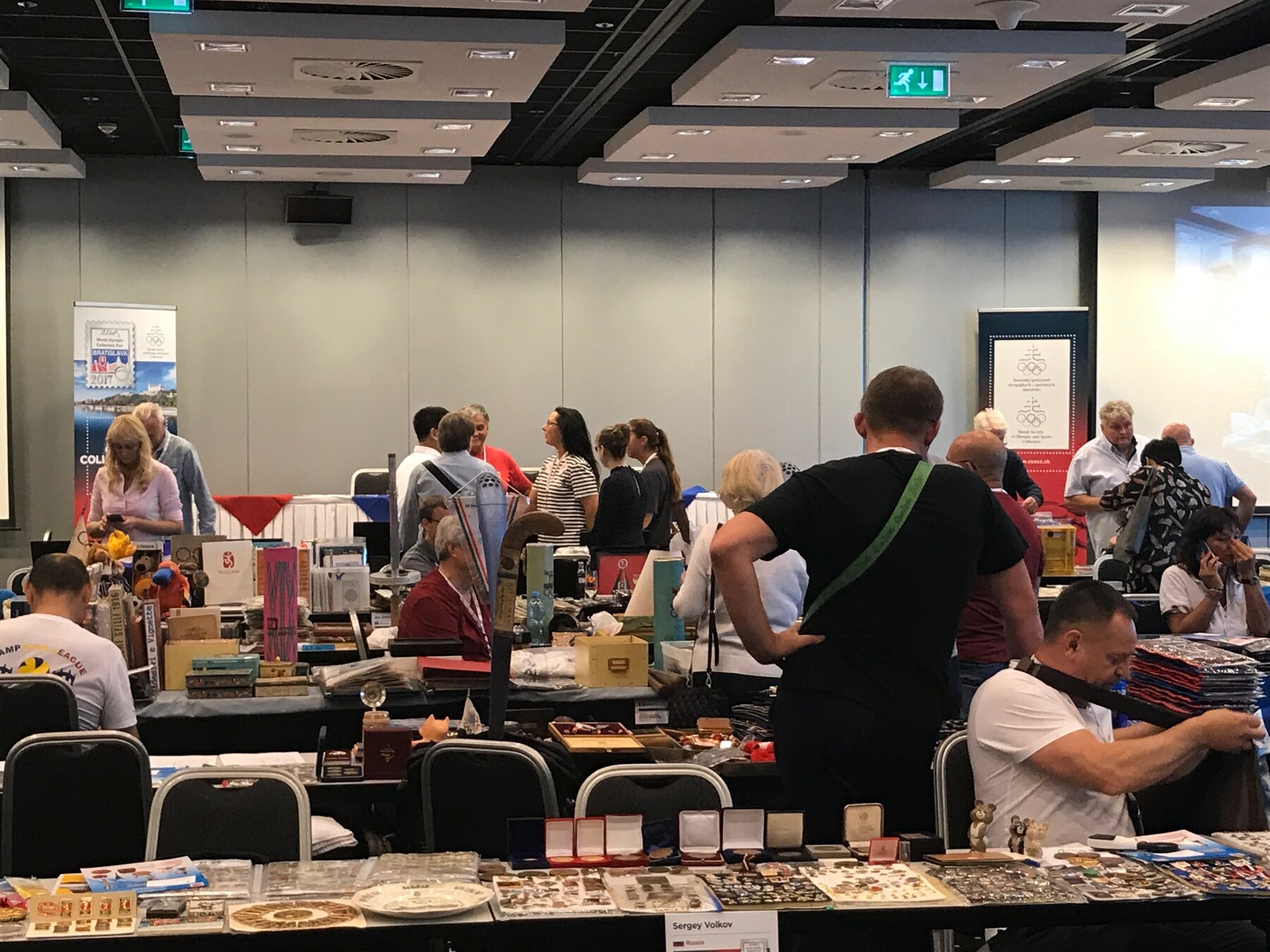 World Olympic Collectors Fair in Bratislava – photograph 35