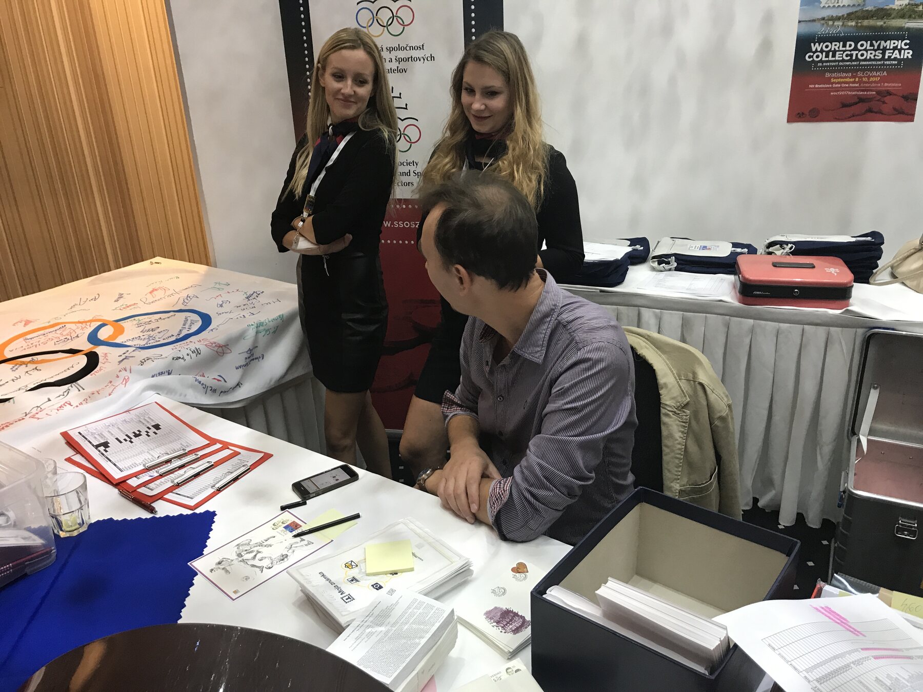 World Olympic Collectors Fair in Bratislava – photograph 71