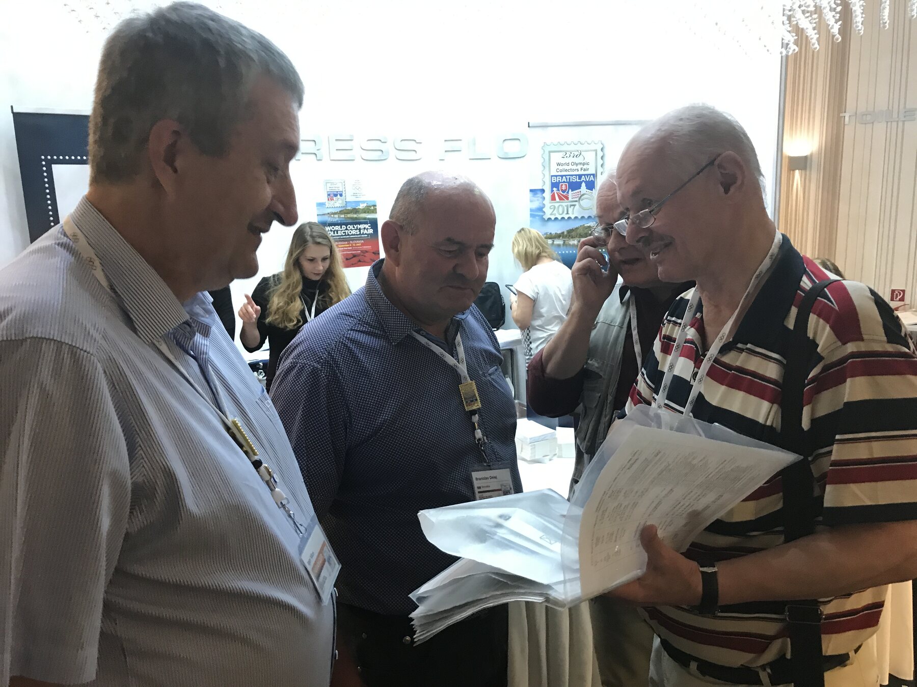 World Olympic Collectors Fair in Bratislava – photograph 72