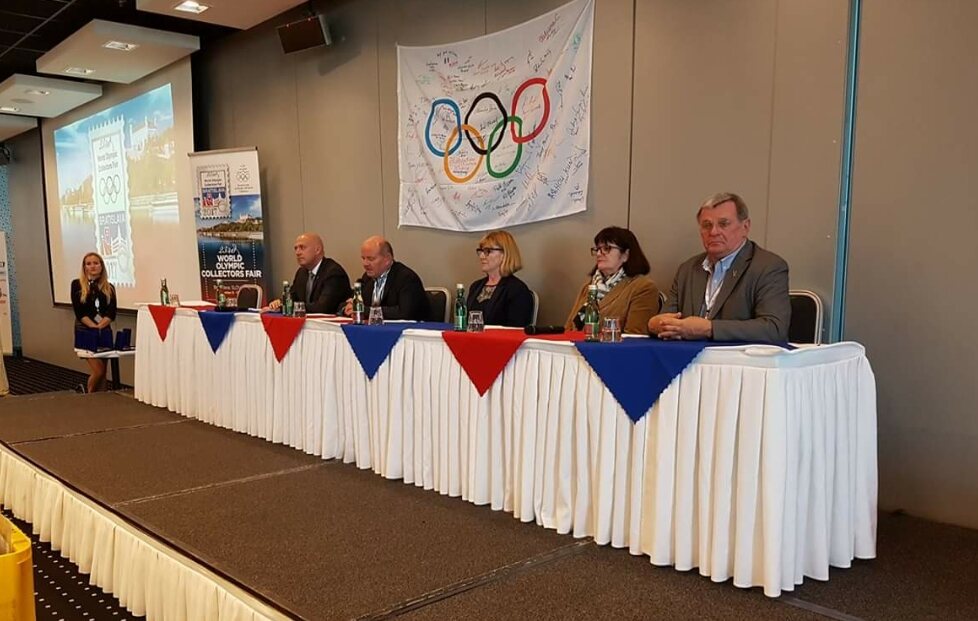 Opening of the World Olympic Collectors Fair in Bratislava