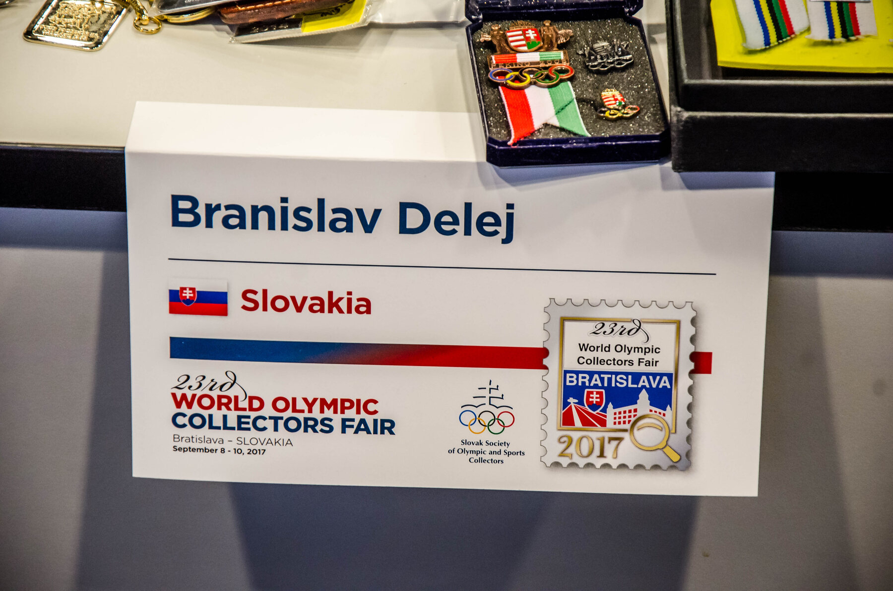 World Olympic Collectors Fair in Bratislava – photograph 105