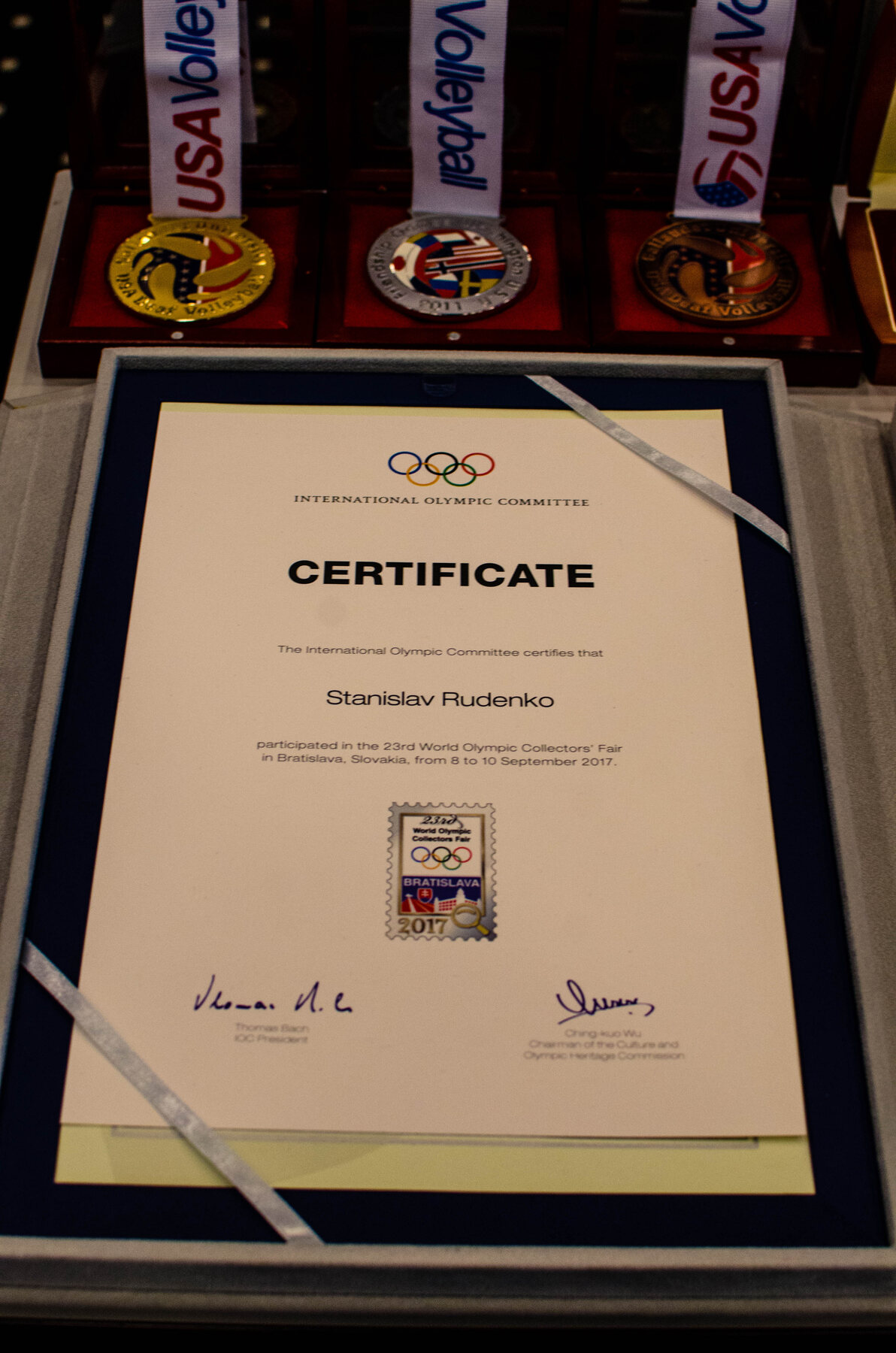 World Olympic Collectors Fair in Bratislava – photograph 149