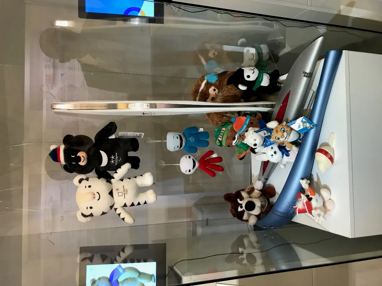 A mascot collection